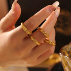 Vintage Wheat Pod Stacking Band