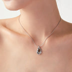 Vintage Oval Tiger's Eye Pendant Necklace